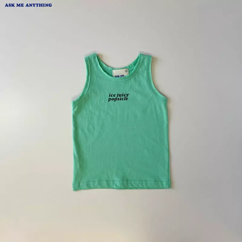 Ask Me Anything - Korean Children Fashion - #discoveringself - Juicy Sleeveless Tee - 10