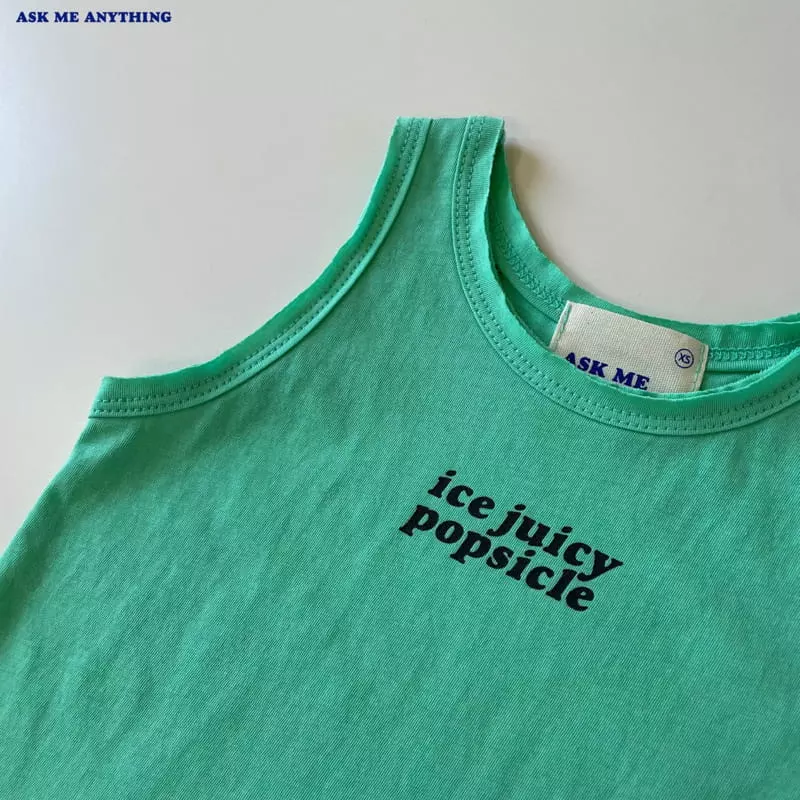 Ask Me Anything - Korean Children Fashion - #fashionkids - Juicy Sleeveless Tee - 11