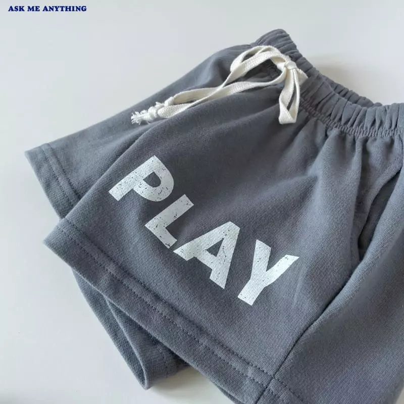 Ask Me Anything - Korean Children Fashion - #fashionkids - Play Shorts - 7
