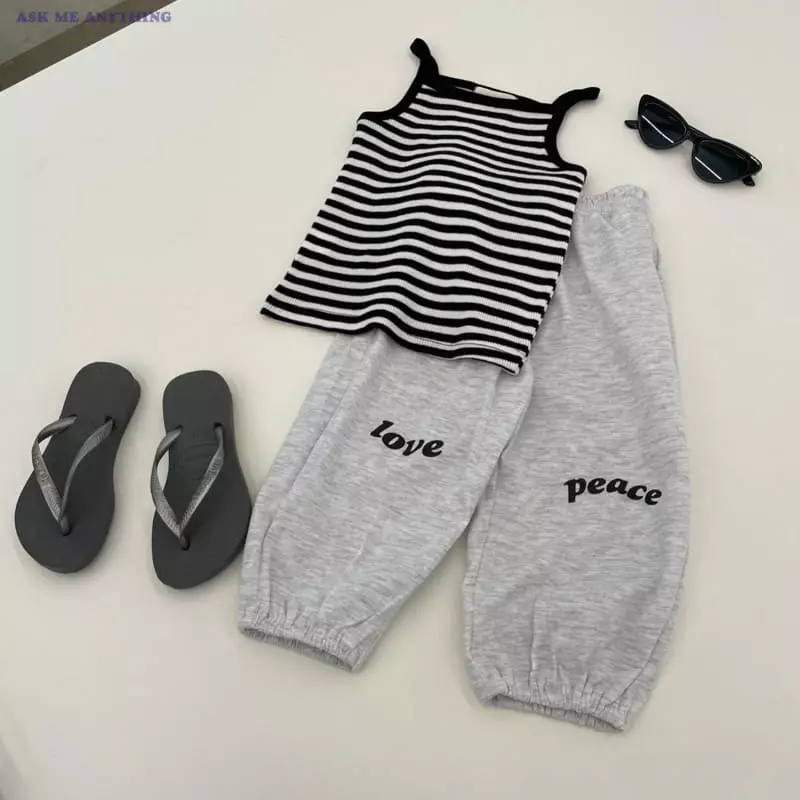 Ask Me Anything - Korean Children Fashion - #kidsstore - Muse String Sleeveless Tee - 12