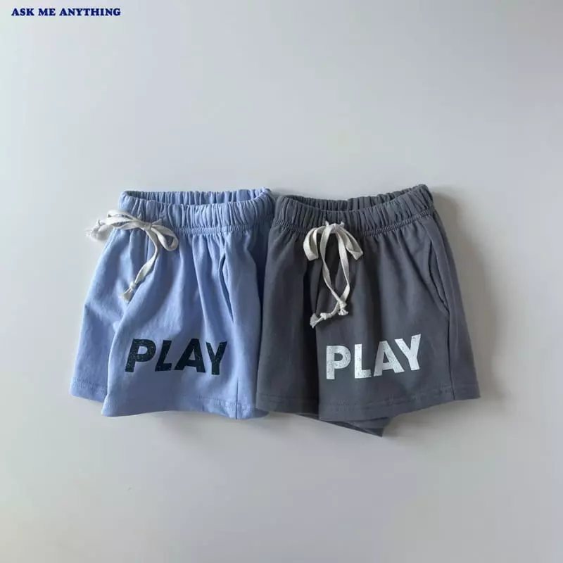 Ask Me Anything - Korean Children Fashion - #prettylittlegirls - Play Shorts