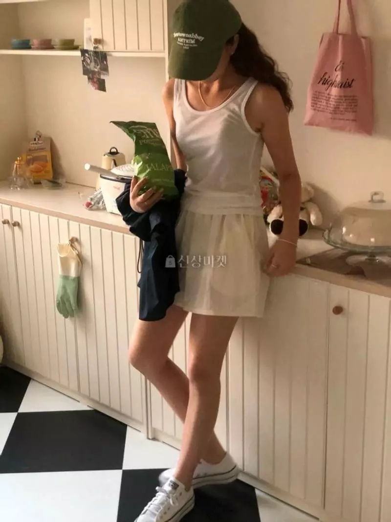 Atthismoment - Korean Women Fashion - #momslook - Tencel Sleeveless