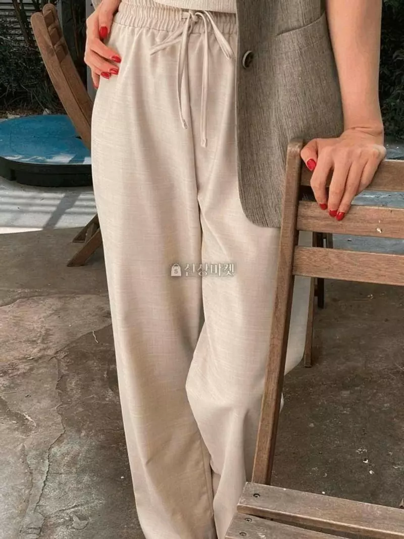 Atthismoment - Korean Women Fashion - #momslook - Cheese Pants - 3