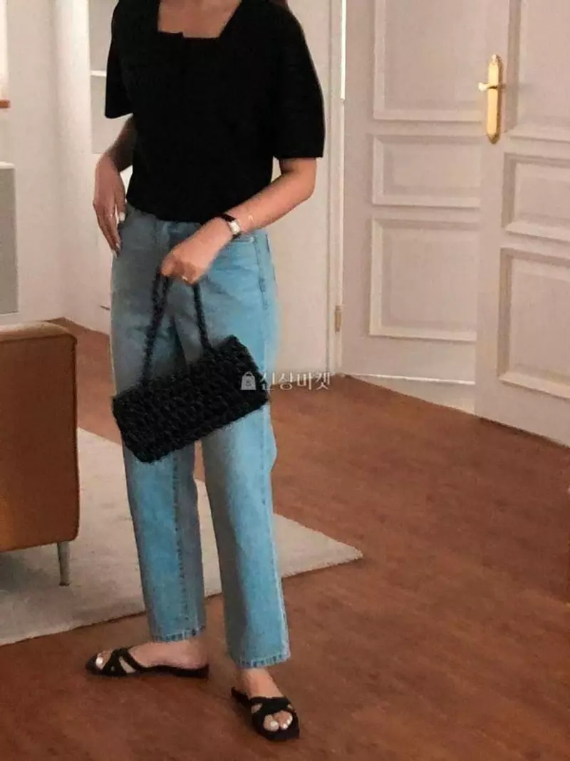 Atthismoment - Korean Women Fashion - #momslook - Oco Jeans - 3