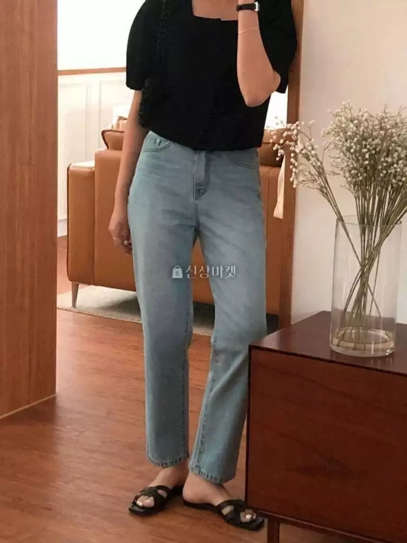 Atthismoment - Korean Women Fashion - #momslook - Oco Jeans - 4