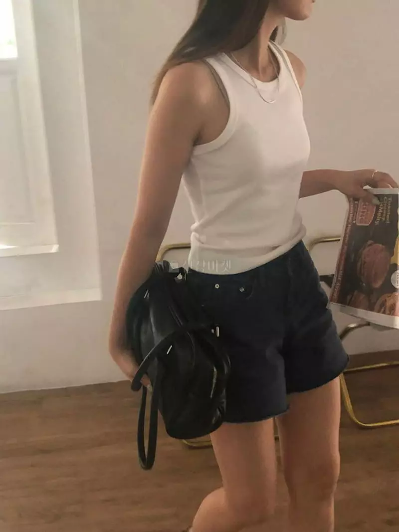 Atthismoment - Korean Women Fashion - #momslook - Summer Whole Neck Sleeveless