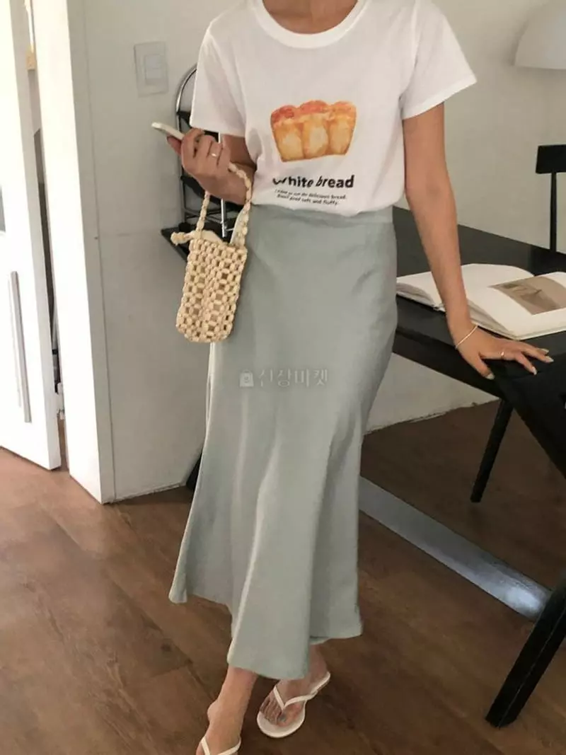 Atthismoment - Korean Women Fashion - #womensfashion - Bread Tee - 4