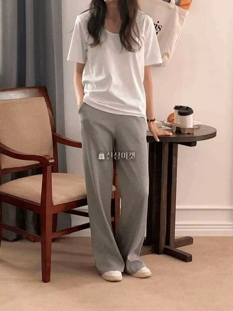 Atthismoment - Korean Women Fashion - #momslook - Butter Tee
