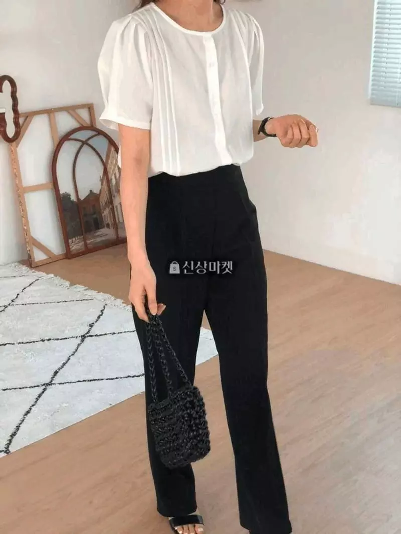 Atthismoment - Korean Women Fashion - #momslook - Move Blouse