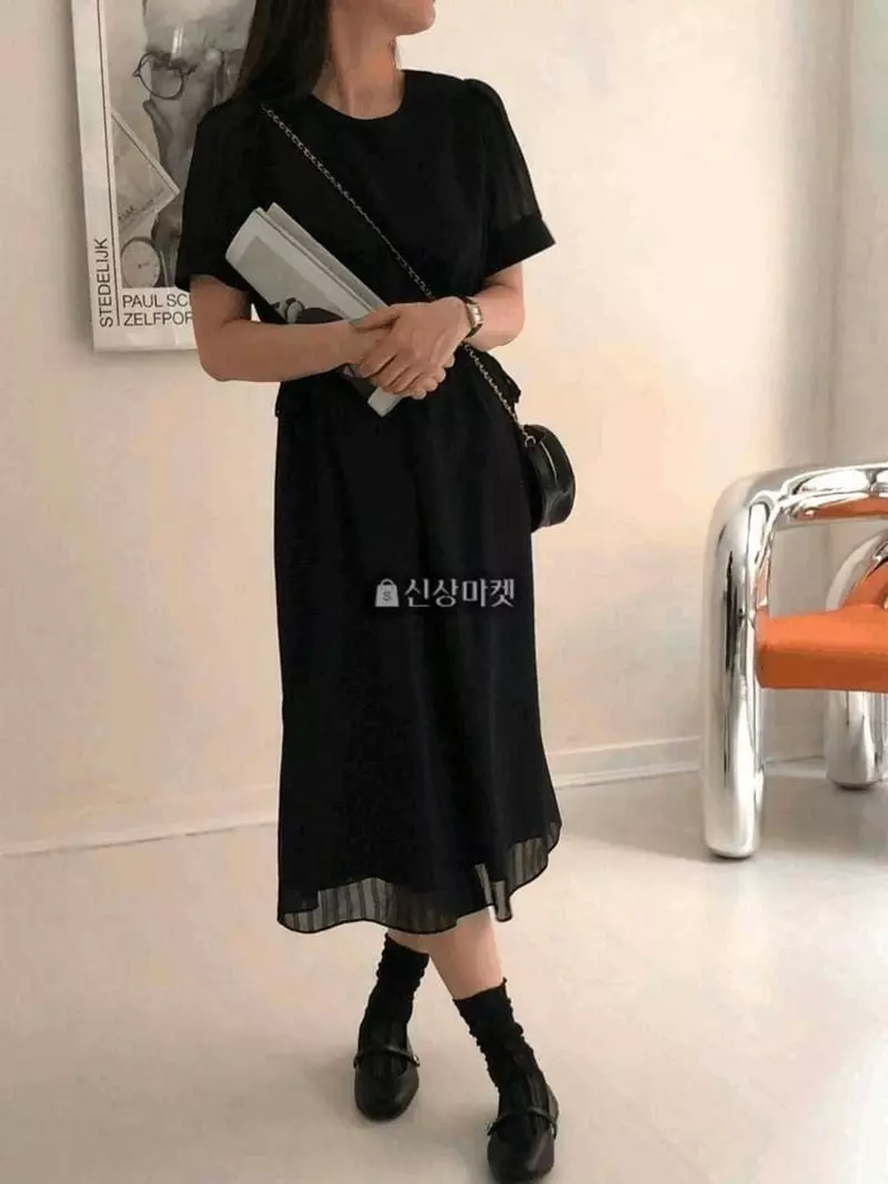 Atthismoment - Korean Women Fashion - #thatsdarling - Blan One-piece