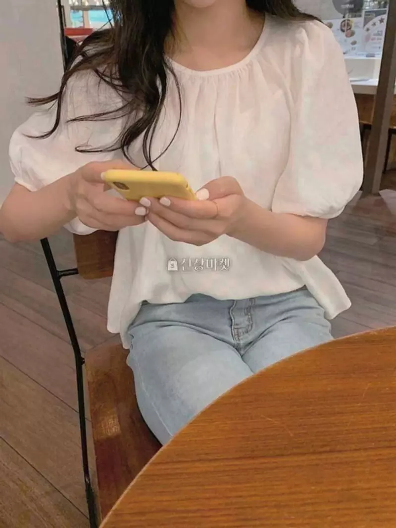 Atthismoment - Korean Women Fashion - #womensfashion - Puff Blouse - 3