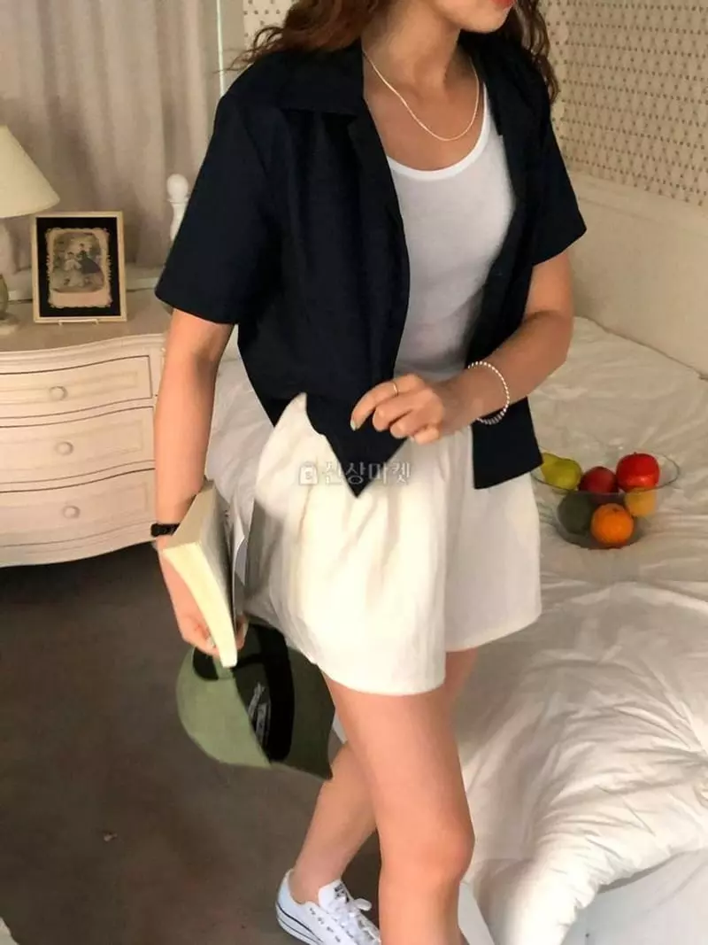 Atthismoment - Korean Women Fashion - #momslook - Tencel Sleeveless - 4