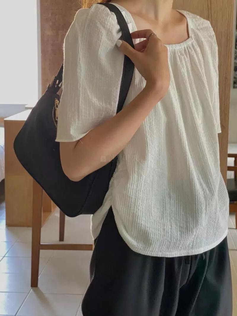 Atthismoment - Korean Women Fashion - #womensfashion - Cotton Blouse - 2