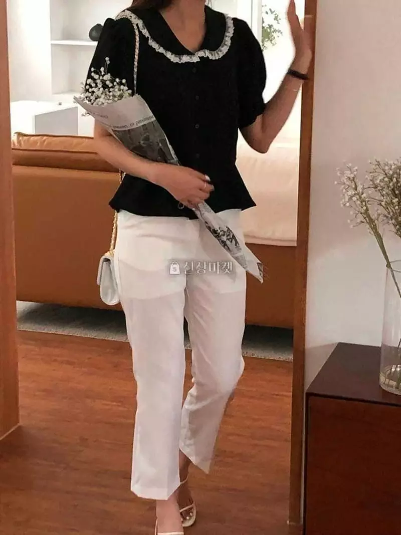 Atthismoment - Korean Women Fashion - #womensfashion - Wendy Blouse - 3
