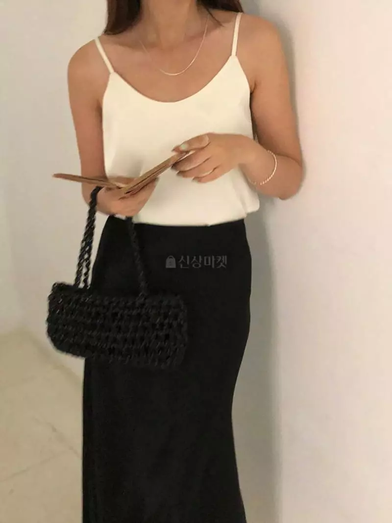 Atthismoment - Korean Women Fashion - #womensfashion - Slik Sleeveless - 2