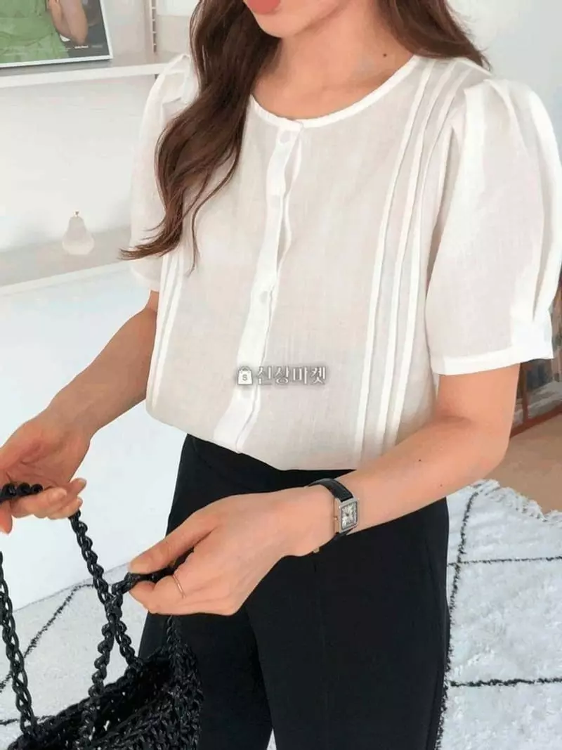 Atthismoment - Korean Women Fashion - #momslook - Move Blouse - 4