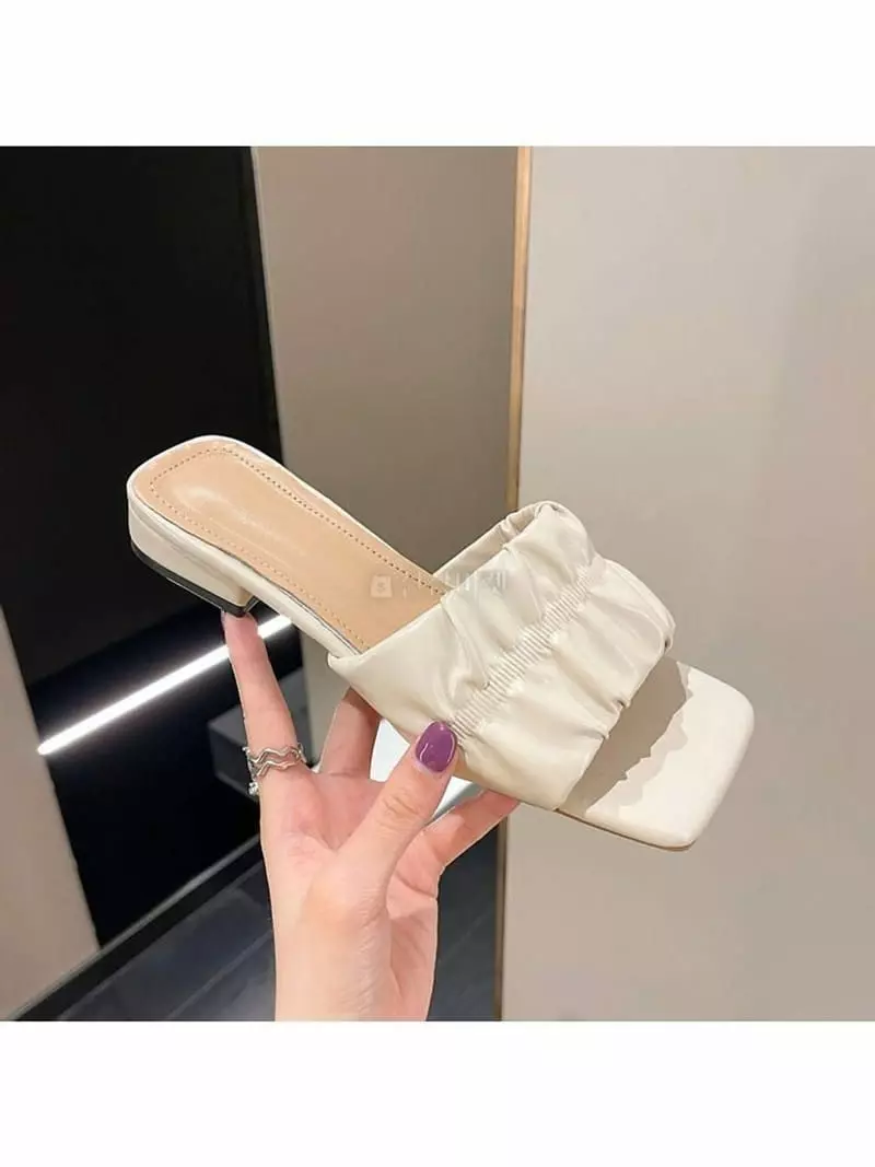 Au - Korean Women Fashion - #momslook - Shirring 5528 Slipper - 3
