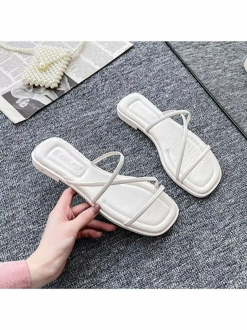 Au - Korean Women Fashion - #momslook - 503 Strap Slipper - 2