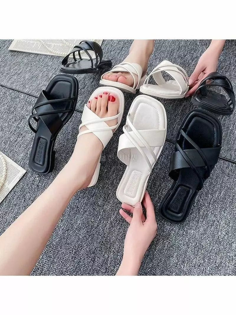 Au - Korean Women Fashion - #momslook - 502 Strap Soft Slipper