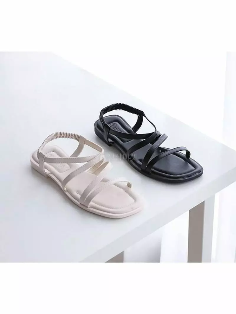 Au - Korean Women Fashion - #vintagekidsstyle - 601 Strap Banding Sandal - 4