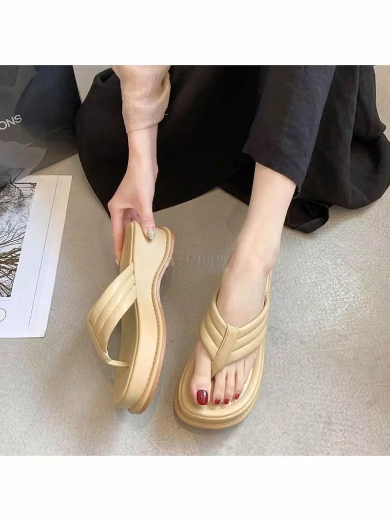 Au - Korean Women Fashion - #pursuepretty - 661 Embosing Slipper