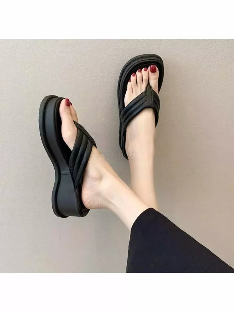 Au - Korean Women Fashion - #romanticstyle - 661 Embosing Slipper - 3