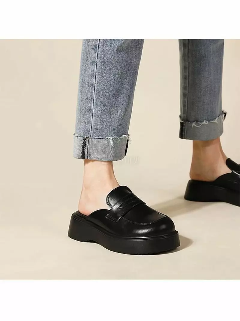 Au - Korean Women Fashion - #romanticstyle - 155 Soft Bloafer Slipper