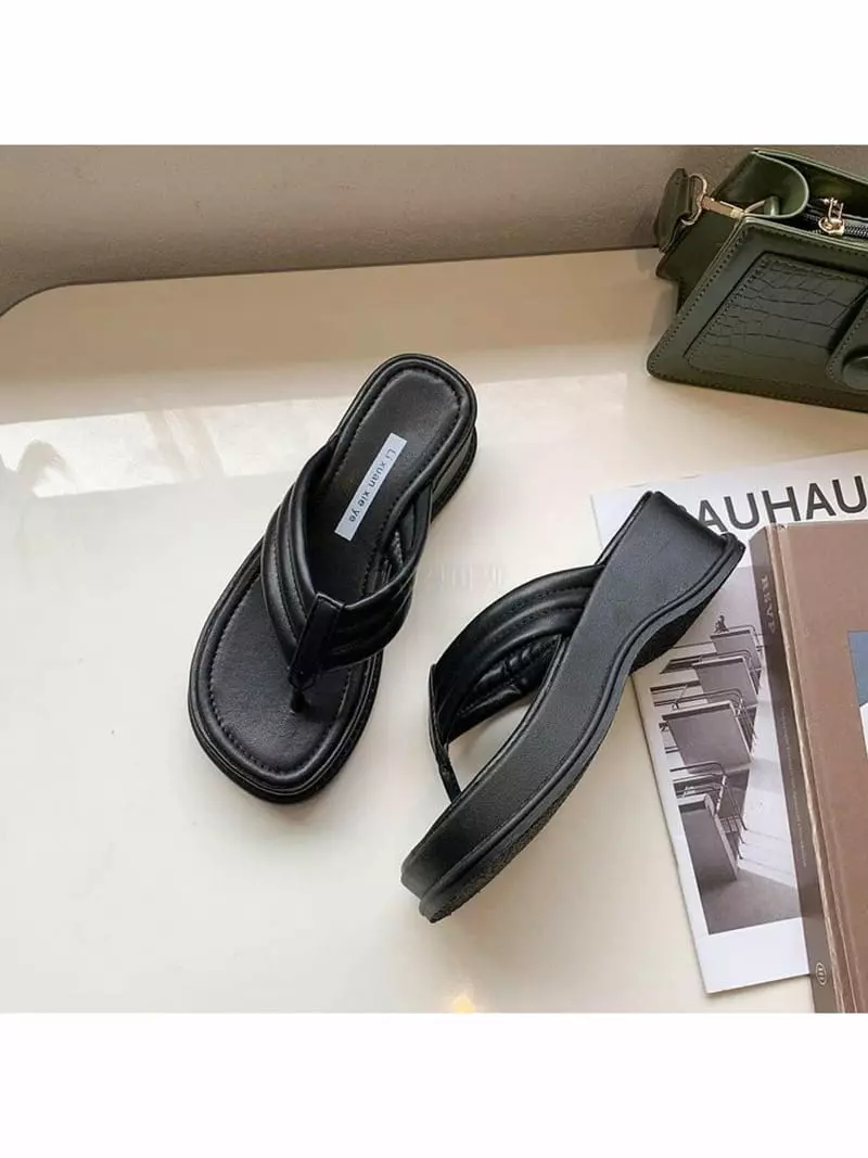 Au - Korean Women Fashion - #romanticstyle - 661 Embosing Slipper - 4