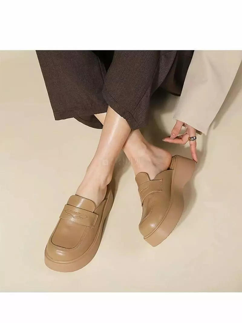 Au - Korean Women Fashion - #shopsmall - 155 Soft Bloafer Slipper - 2