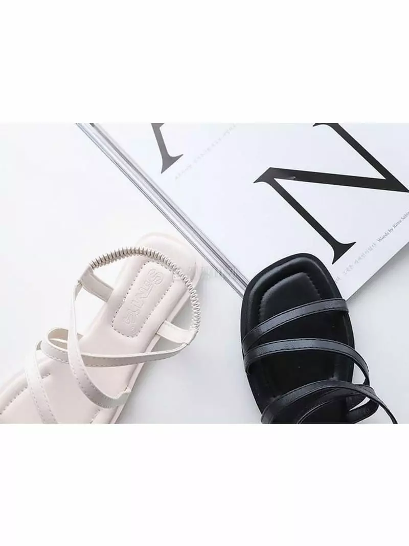 Au - Korean Women Fashion - #vintageinspired - 601 Strap Banding Sandal - 2
