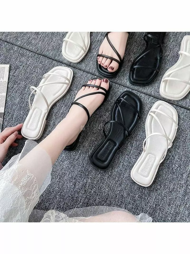 Au - Korean Women Fashion - #womensfashion - 503 Strap Slipper