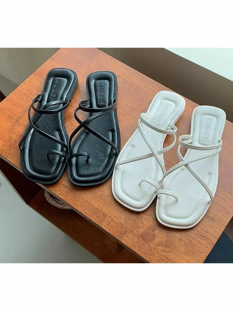 Au - Korean Women Fashion - #womensfashion - 501 Strap Slipper