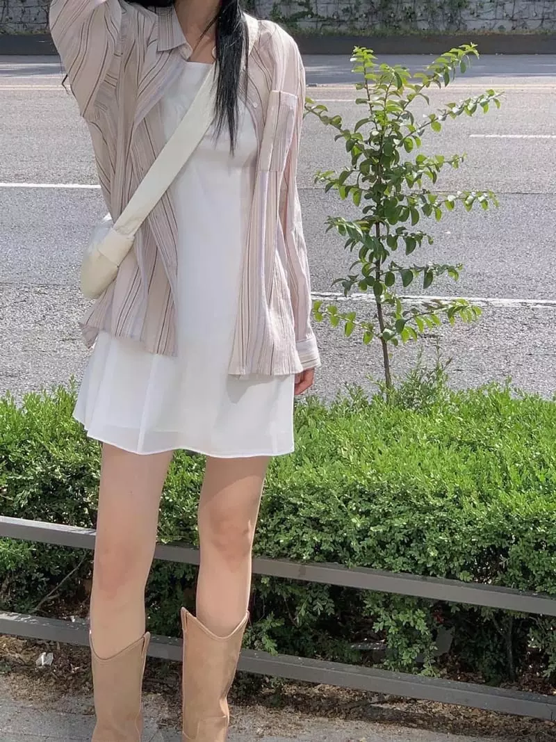 Avecnous - Korean Women Fashion - #momslook - Uz Shirt - 3