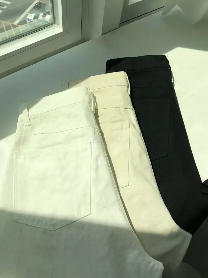 Avecnous - Korean Women Fashion - #momslook - Il Washing Pants - 3