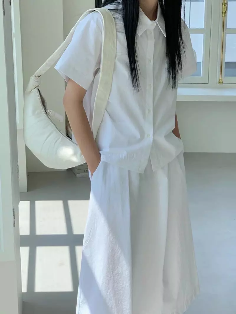 Avecnous - Korean Women Fashion - #momslook - Mono Shirt - 2