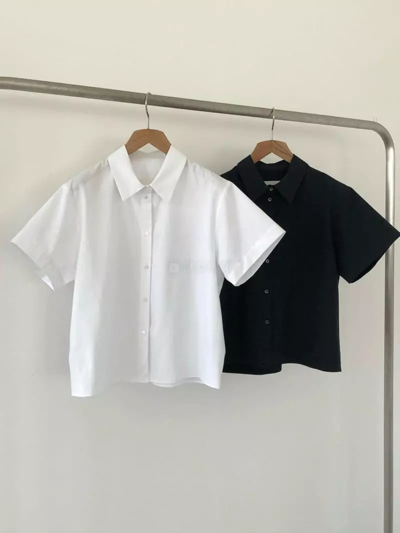 Avecnous - Korean Women Fashion - #womensfashion - Mono Shirt - 4