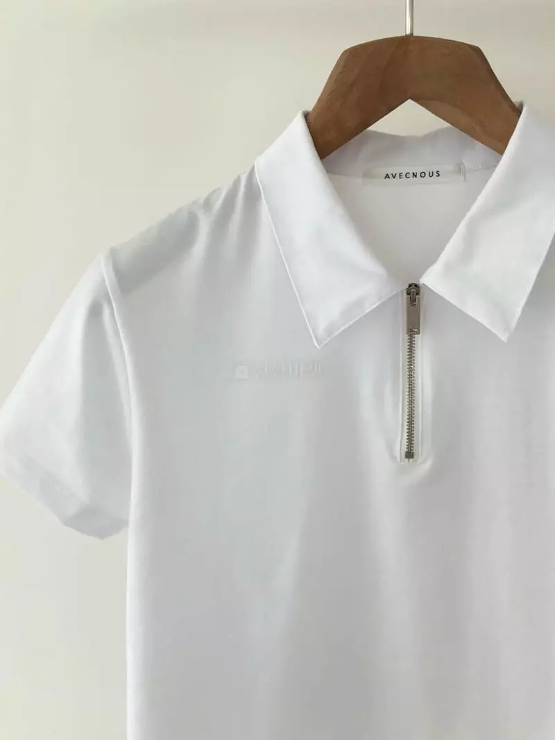 Avecnous - Korean Women Fashion - #momslook - Lon Tee - 3