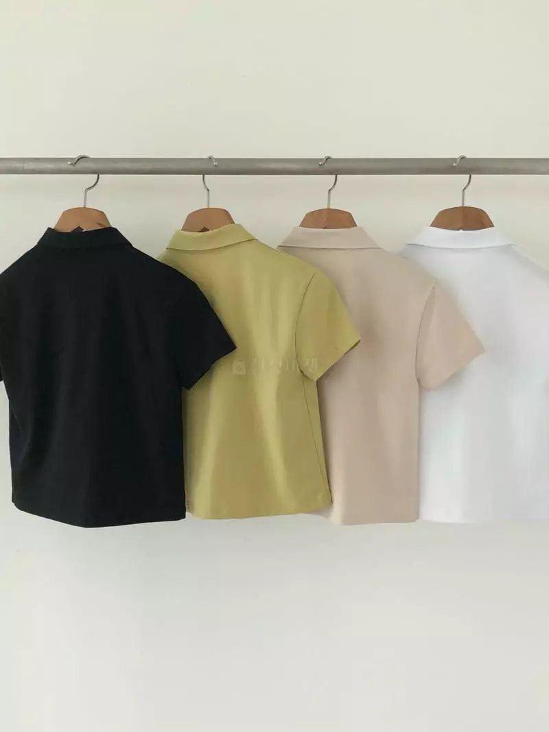 Avecnous - Korean Women Fashion - #momslook - Lon Tee - 4