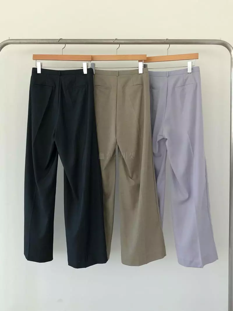 Avecnous - Korean Women Fashion - #vintagekidsstyle - Tic Pants - 4