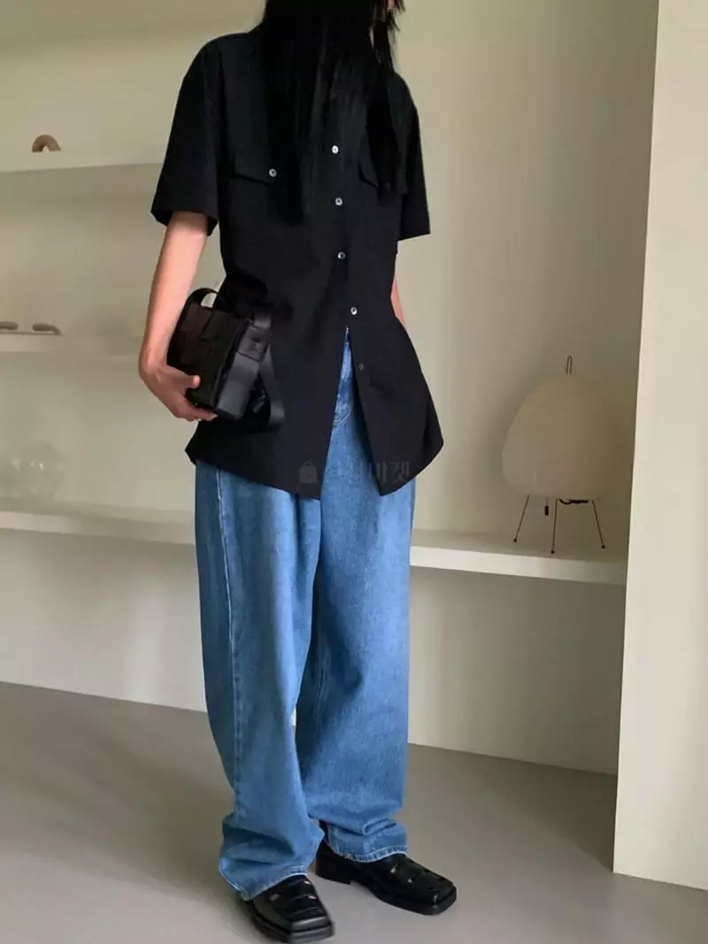 Avecnous - Korean Women Fashion - #romanticstyle - 390 Jeans - 3