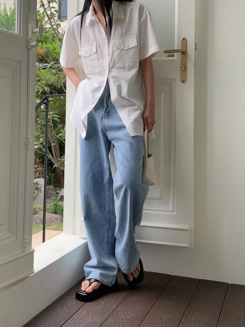 Avecnous - Korean Women Fashion - #romanticstyle - 381 Jeans