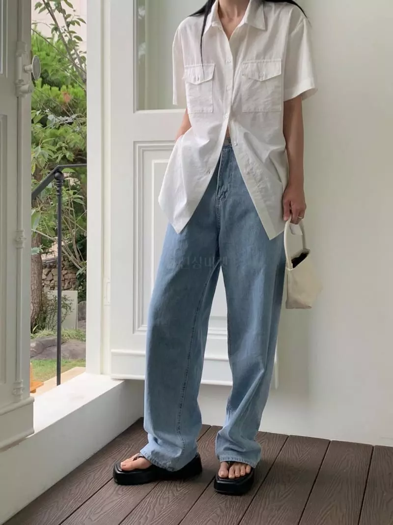 Avecnous - Korean Women Fashion - #thatsdarling - 381 Jeans - 3