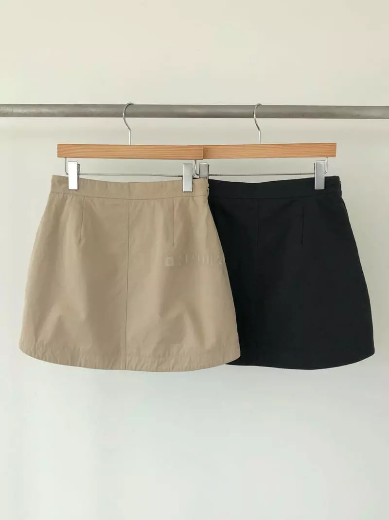 Avecnous - Korean Women Fashion - #shopsmall - Cotton Mini Skirt - 4