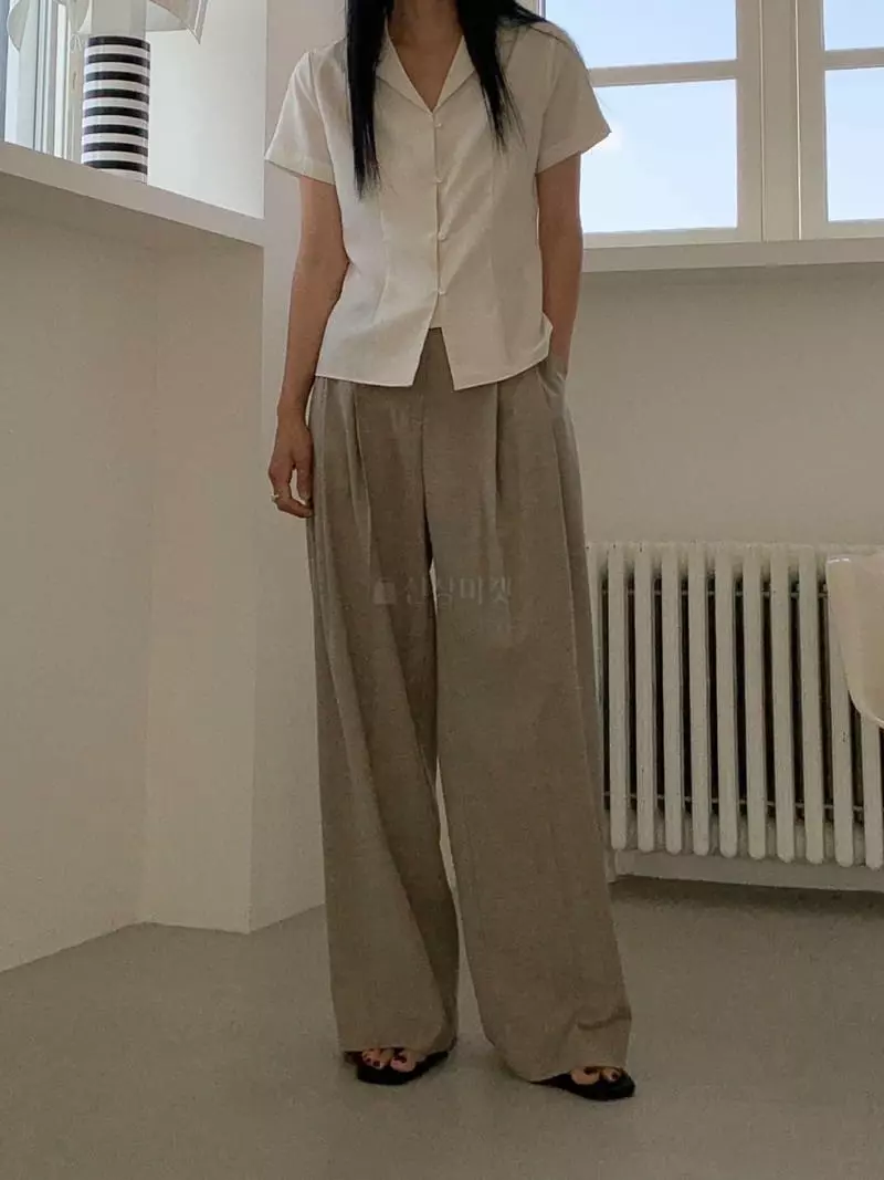 Avecnous - Korean Women Fashion - #vintageinspired - Tic Pants - 2