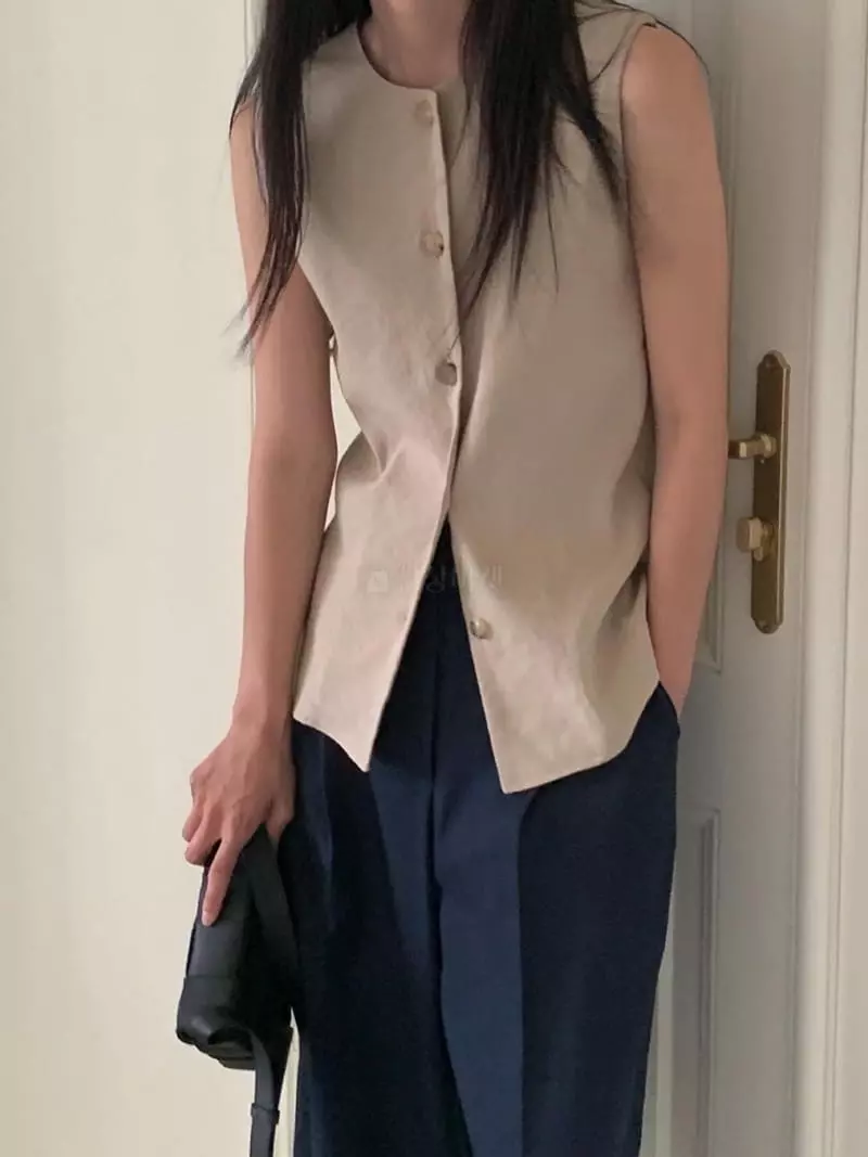 Avecnous - Korean Women Fashion - #vintageinspired - Two Way Blouse