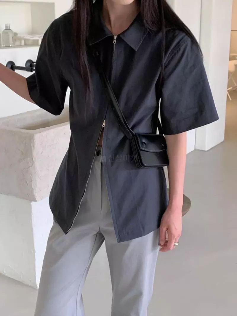 Avecnous - Korean Women Fashion - #womensfashion - Sure Shirt