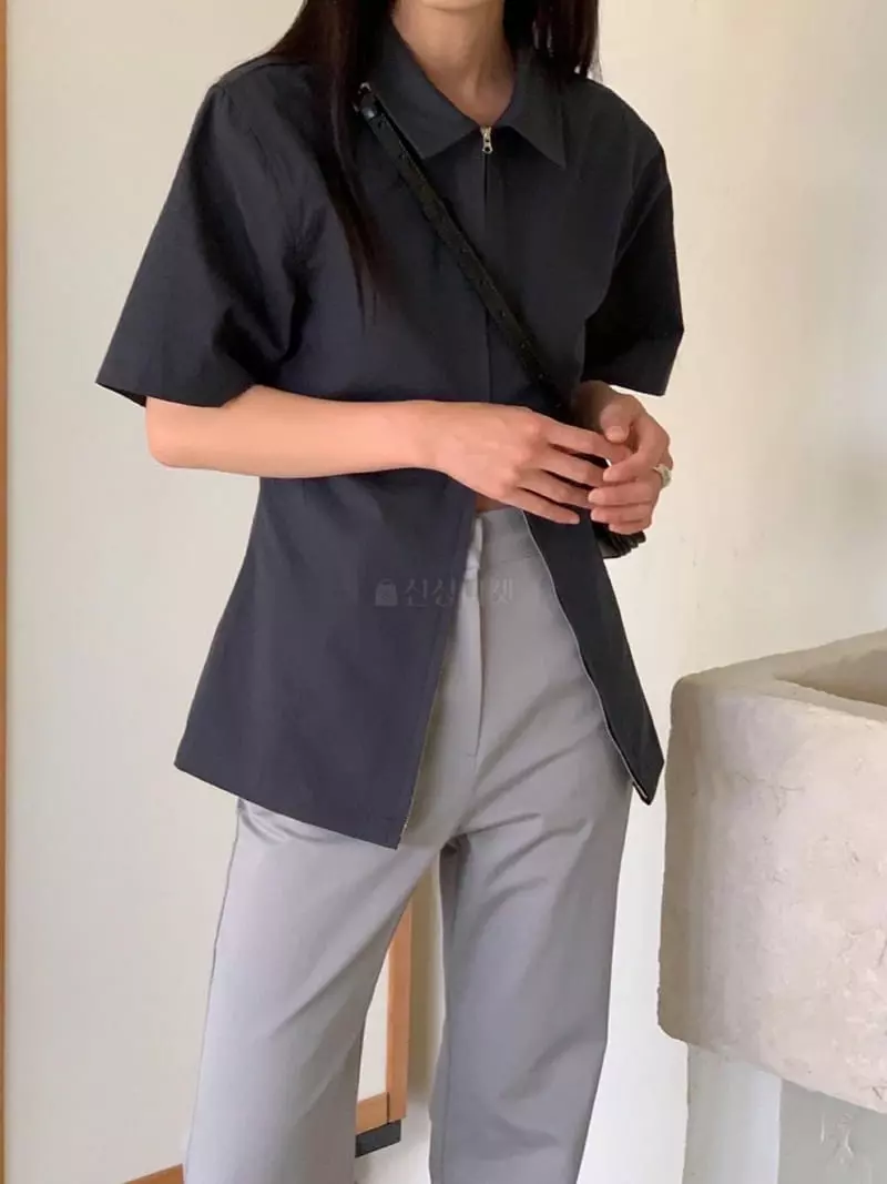 Avecnous - Korean Women Fashion - #womensfashion - Sure Shirt - 3