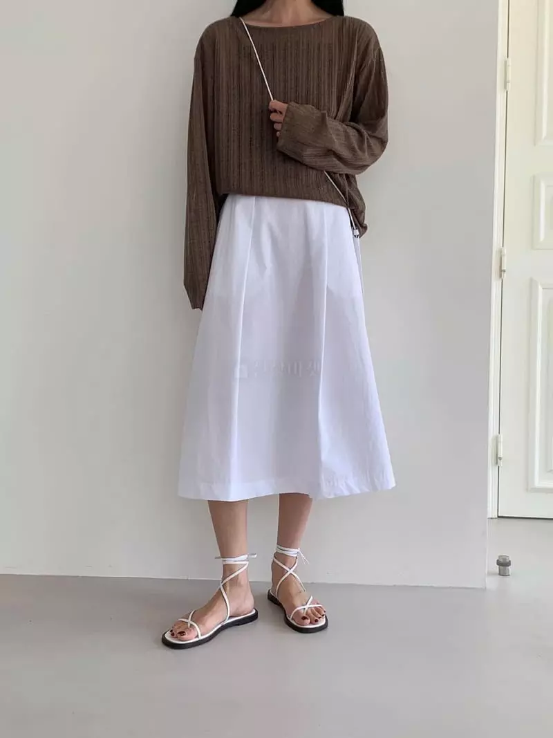 Avecnous - Korean Women Fashion - #womensfashion - Mono Skirt - 2