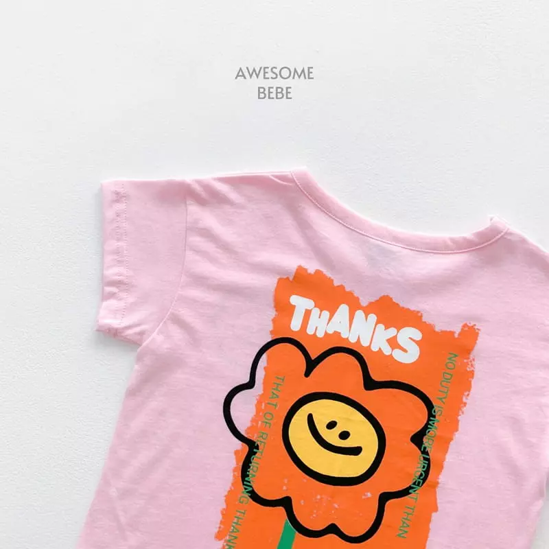 Awesome Bebe - Korean Children Fashion - #discoveringself - Thanks Smile Tee - 5