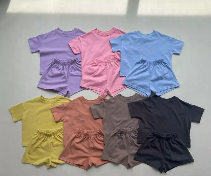 Baba J - Korean Children Fashion - #kidsshorts - Abang Top Bottom Set - 12